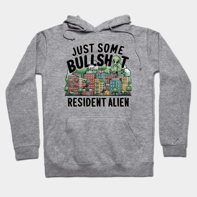 JUST SOME BULLSHIT CITY Hoodie by Lolane